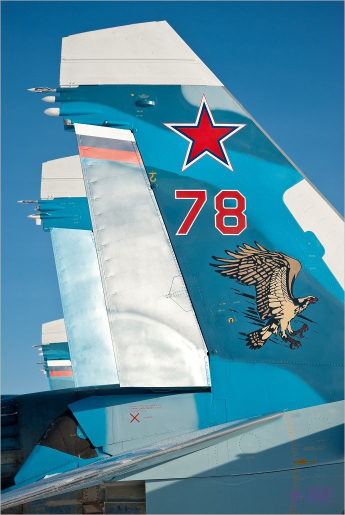 Sukhoi Su-33 Flanker D đang đậu trên 1 căn cứ trên bộ